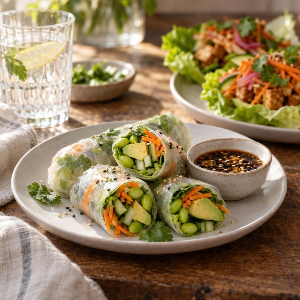 The Plant-Powered Lunch Club generated menu image