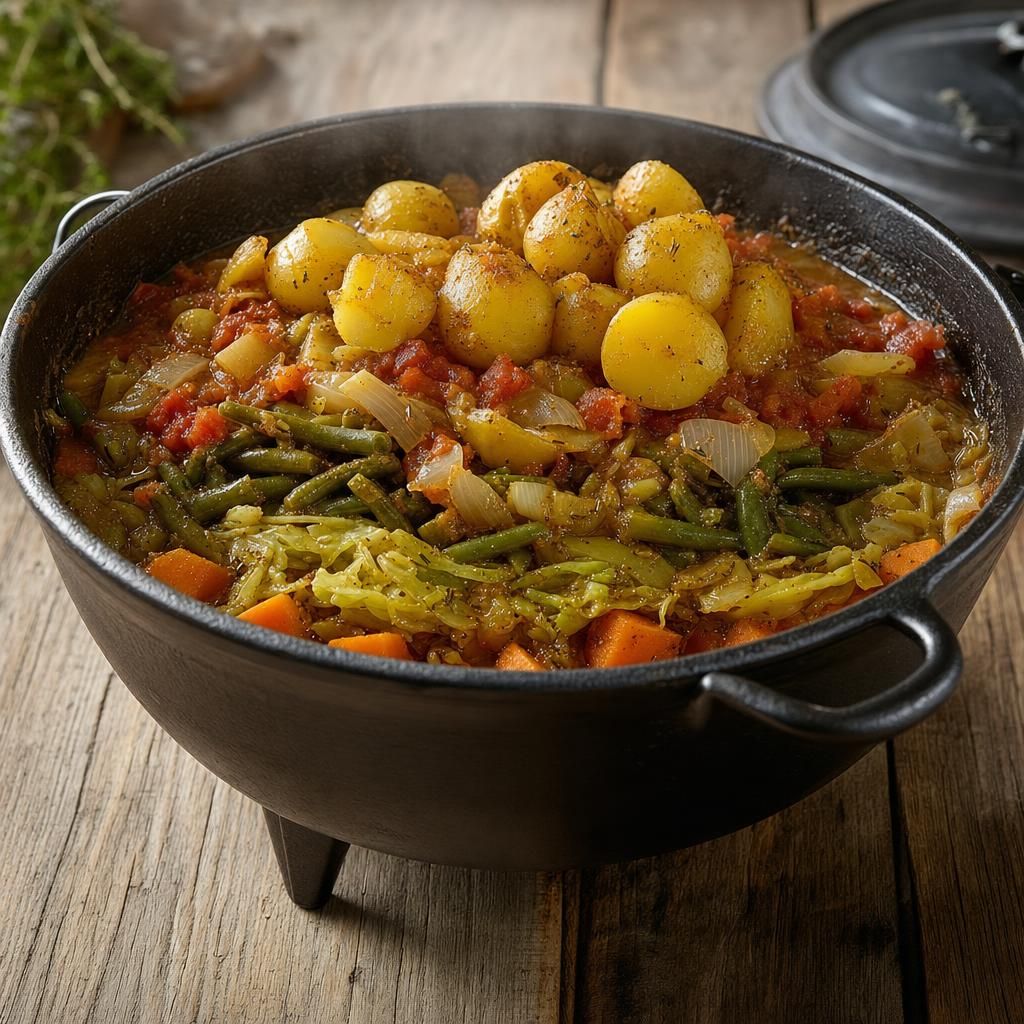 Vegetable Potjiekos recipe combo