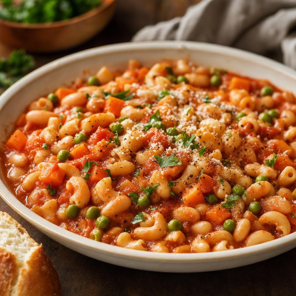 One-Pot Tomato Bean Pasta recipe combo