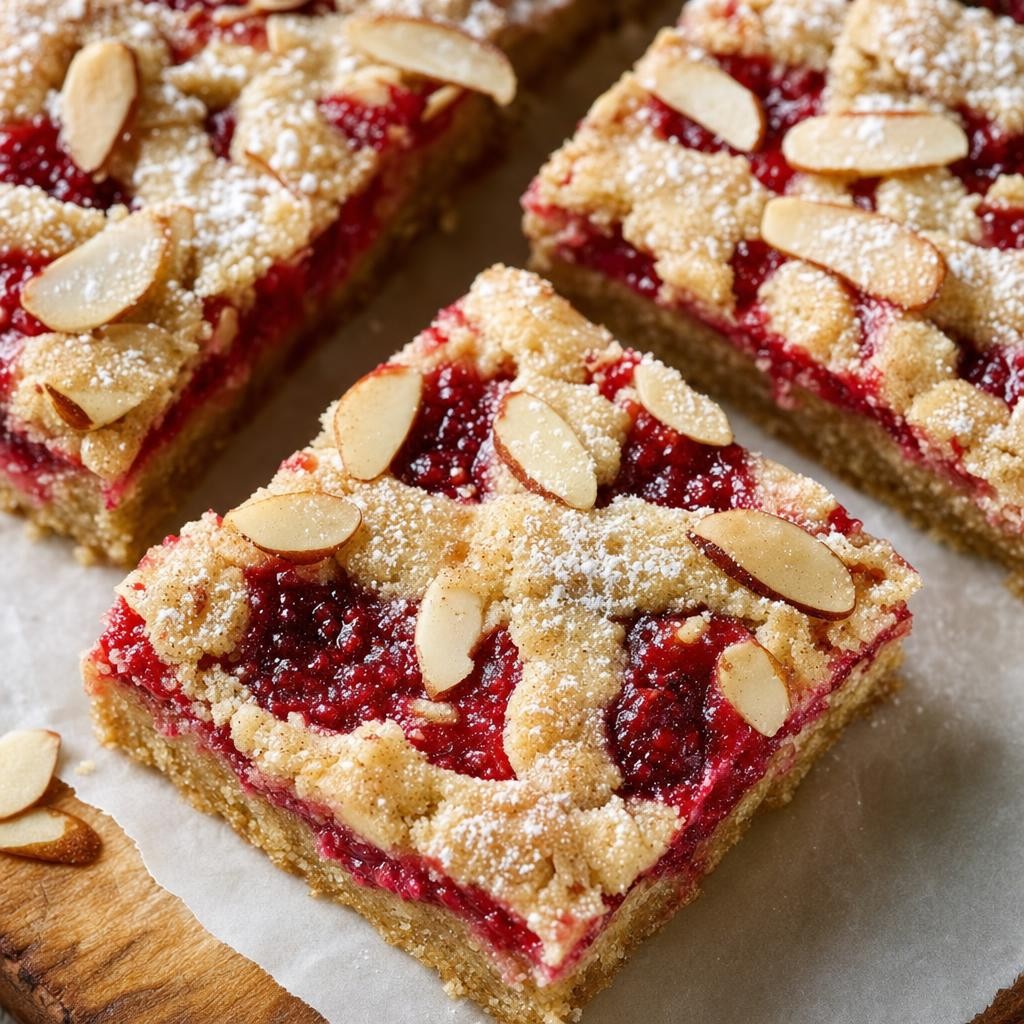Austrian Raspberry Linzer Bars recipe combo
