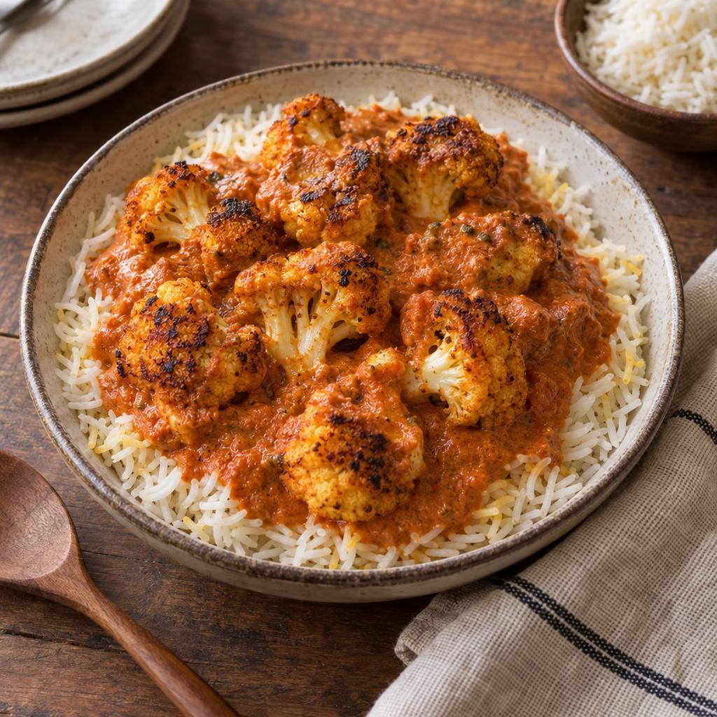 Roasted Cauliflower Tikka Masala