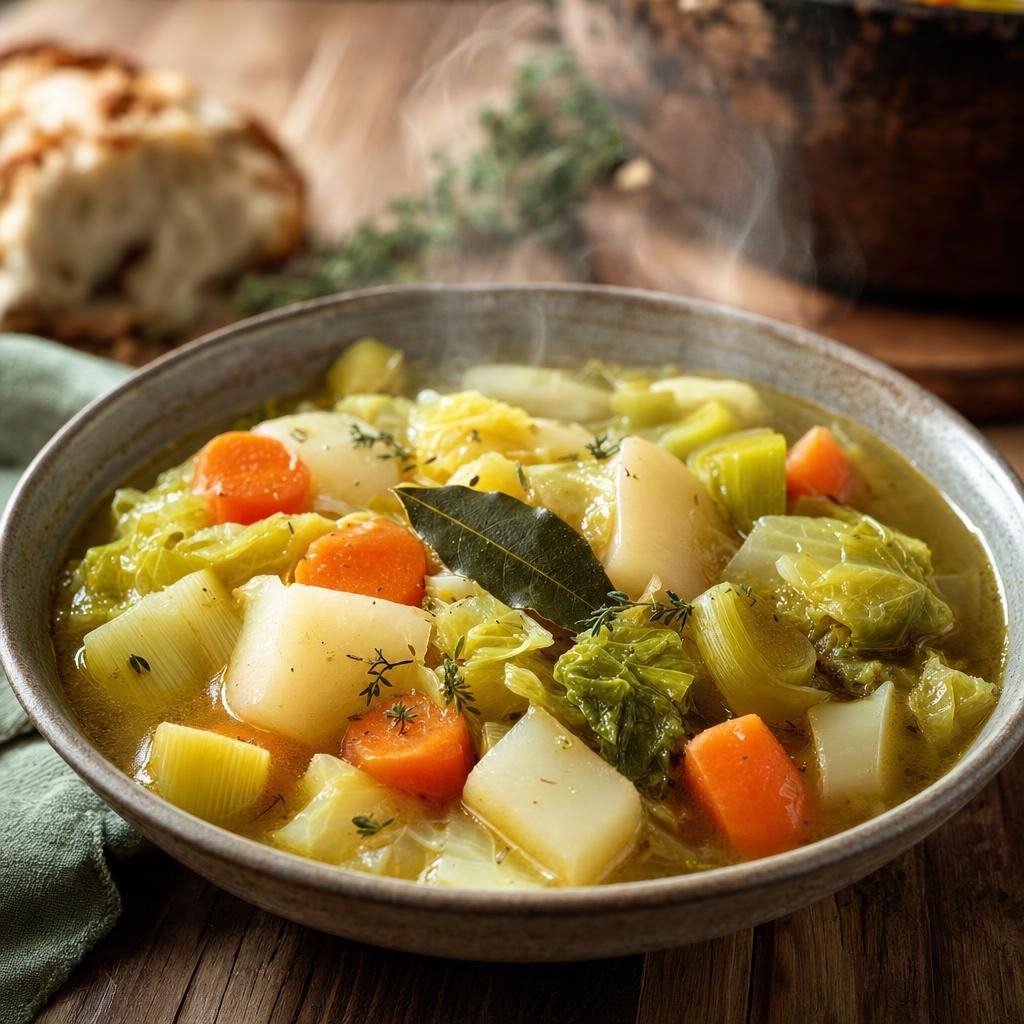 Welsh Vegetable Cawl recipe combo
