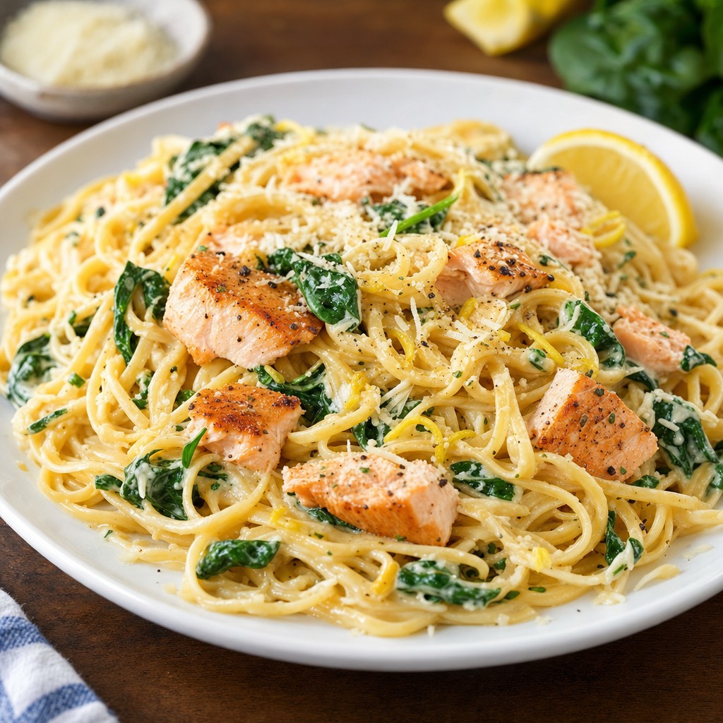 Creamy Salmon Pasta