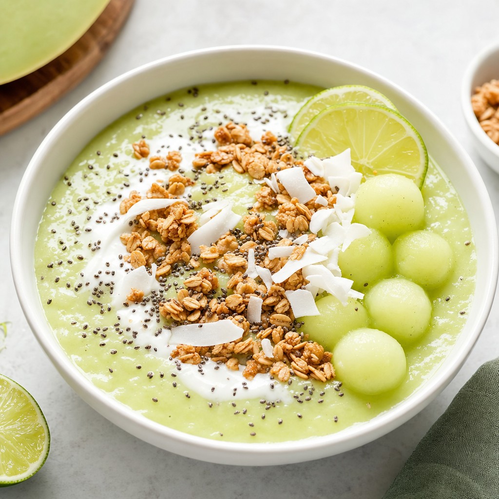 Honeydew Lime Crunch Bowl recipe combo
