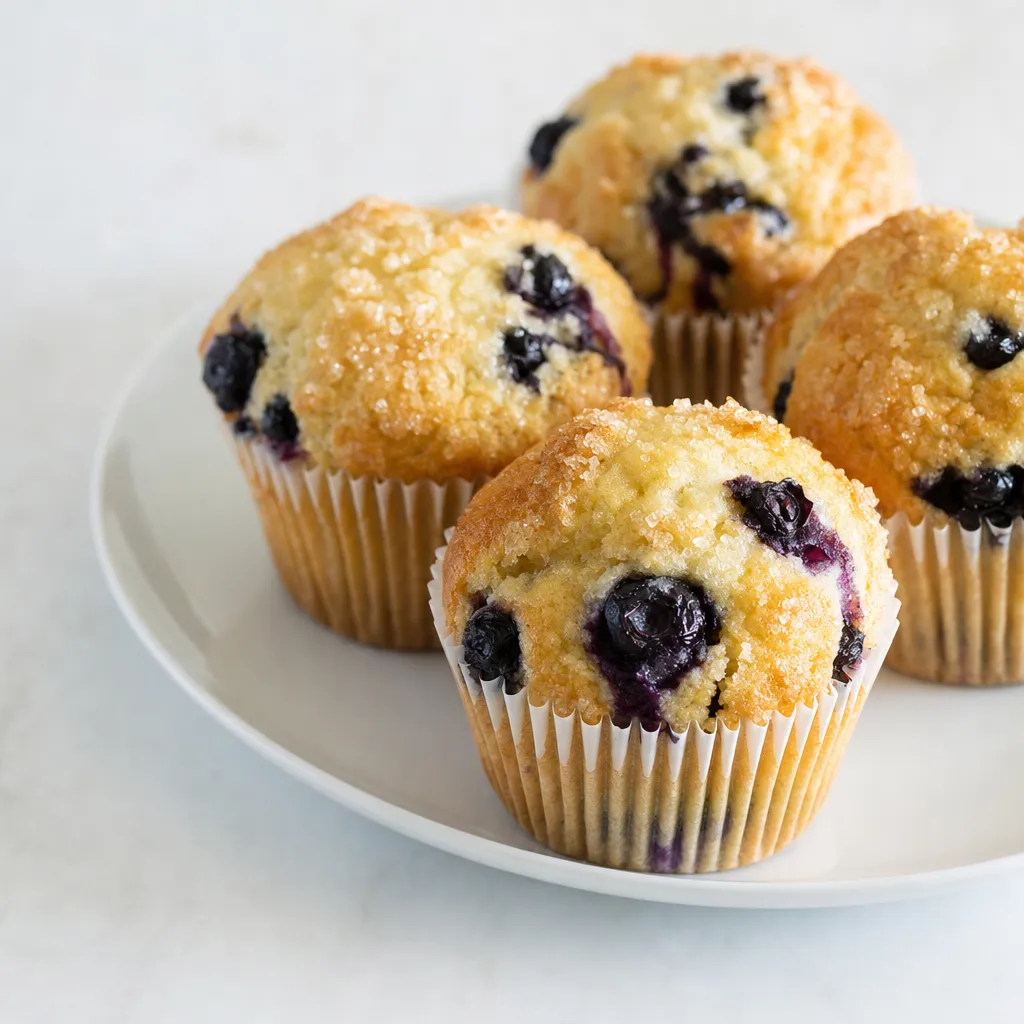 Classic Blueberry Muffins recipe combo