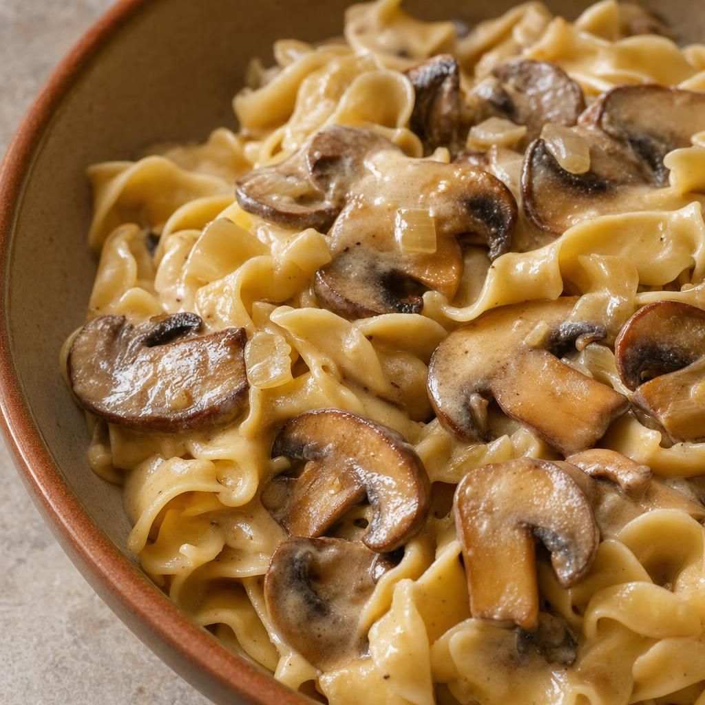 Mushroom Stroganoff