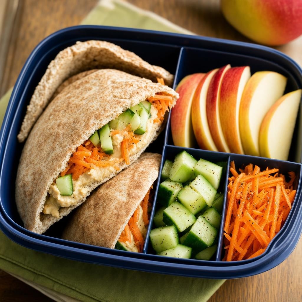 Hummus Pita Lunch Box