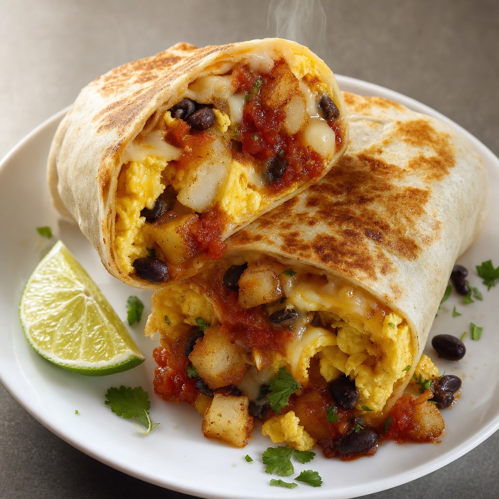 Southwestern Breakfast Burrito