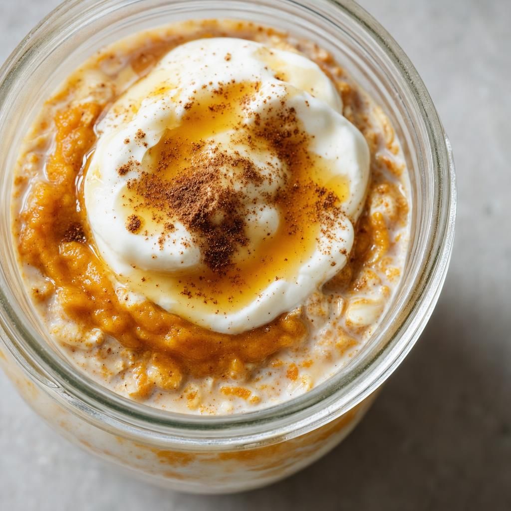 Pumpkin Pie Overnight Oats