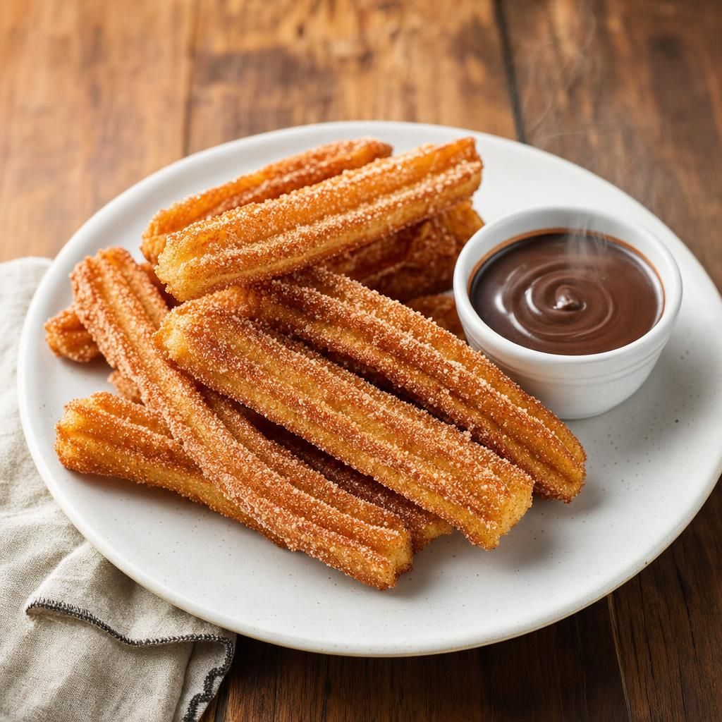 Churros with Chocolate