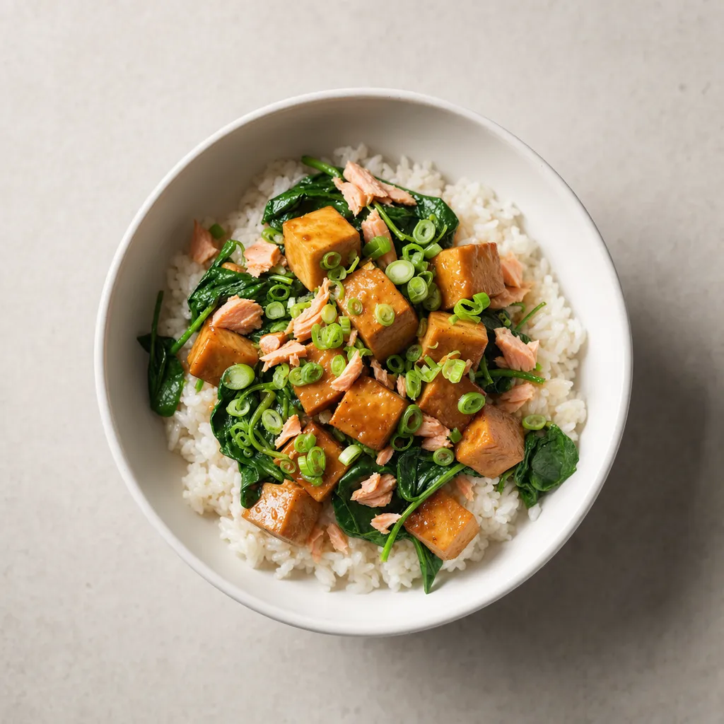 Japanese Miso Rice Bowl recipe combo