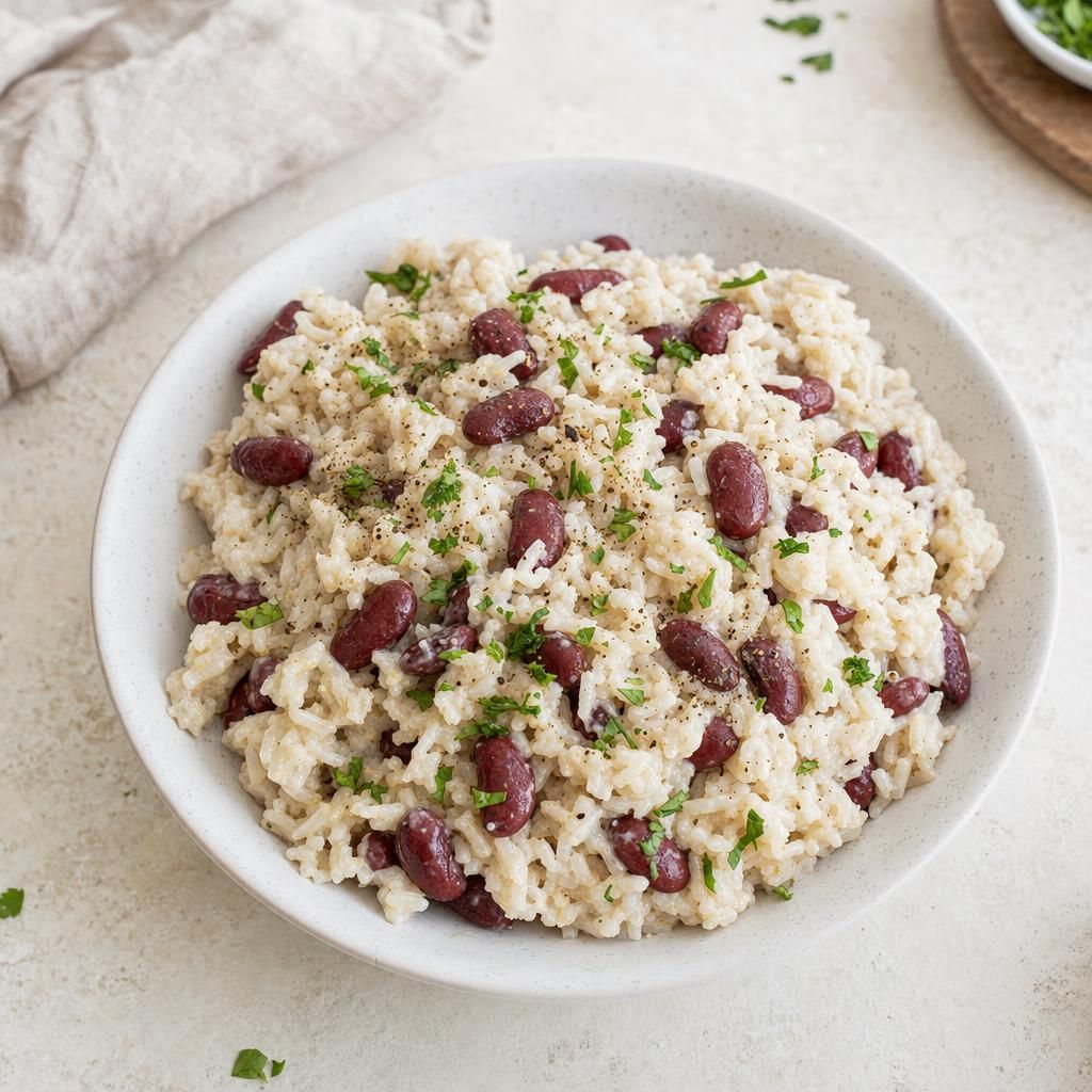 Coconut Beans and Rice