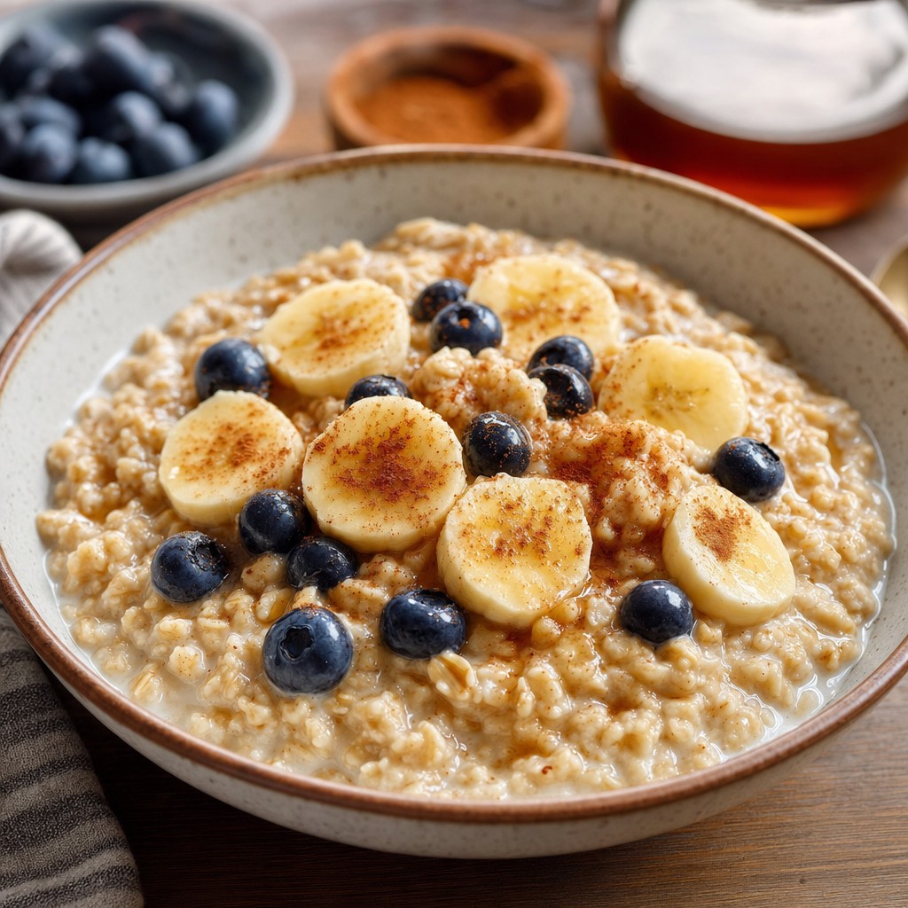 Blueberry Banana Oatmeal