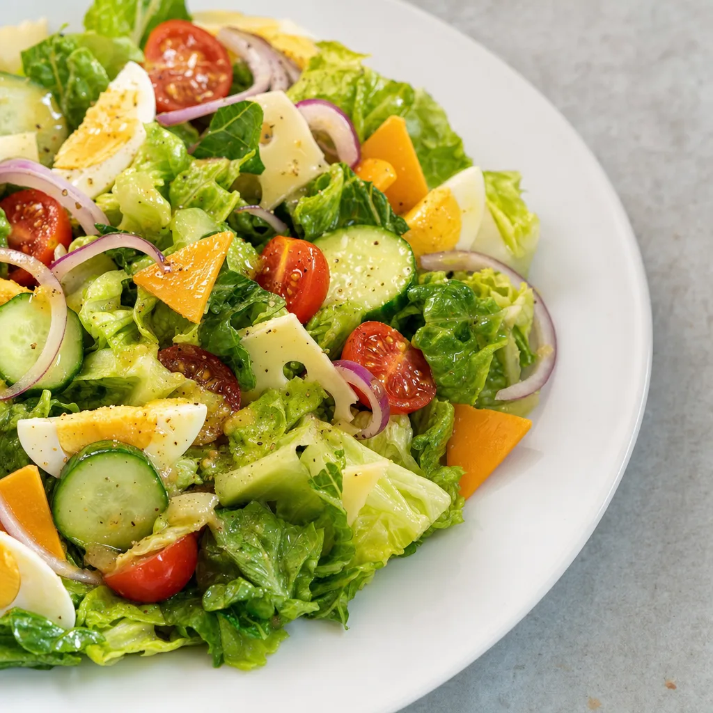 Vegetarian Chef Salad recipe combo